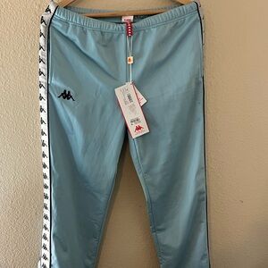 NWT Kappa XL Banda Wastoria Snap Button Side Slim Pants